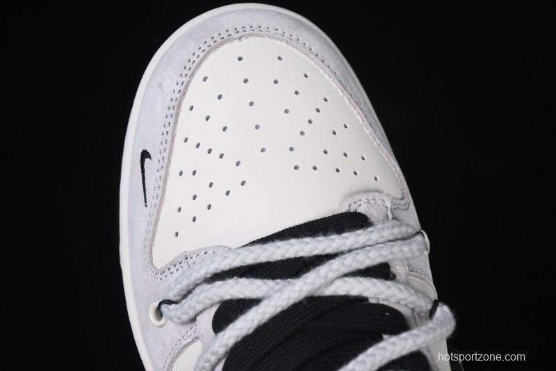 Nike SB Dunk Low The North Face x CDG Collaboration Anniversary Edition Customized Low-Top Skateboarding Shoes - XX3168-307