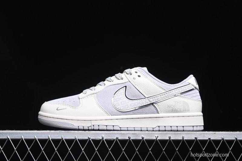 Nike SB Dunk Low The North Face Collaboration - Polar Fox Anniversary Customized Low-Top Casual Sneakers - BB7518-005