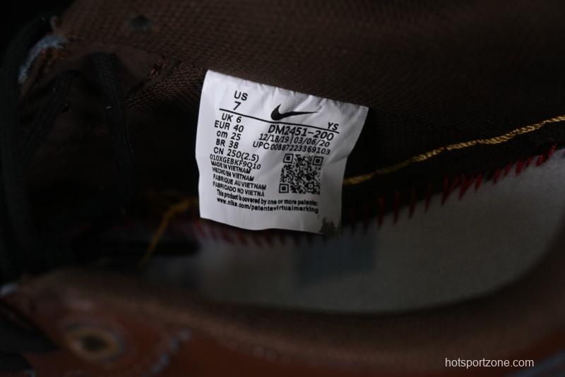 Nike Air Force 1 Low Luxe Casual Sneakers with Thick Sole and Waterproof Design - DM2451-200