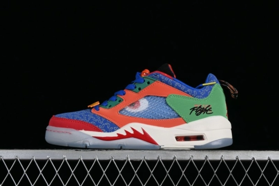 Nike Air Jordan 5 Low Doernbecher Retro Basketball Shoes - DR6287-486