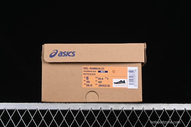 Asics Gel-Nimbus 27 Retro Breathable Casual Shoes with Cushioning for Men - 1012B819-001