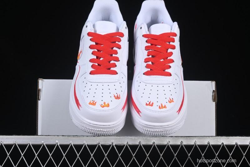 Nike Air Force 1 '07 Low Casual Sneakers with Built-in Full-Length Air Cushion - CW2288-111