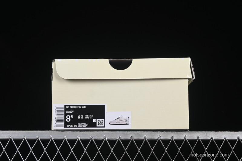 Nike Air Force 1 '07 Low Casual Sneakers with Multi-Swoosh Design - HH7518-046