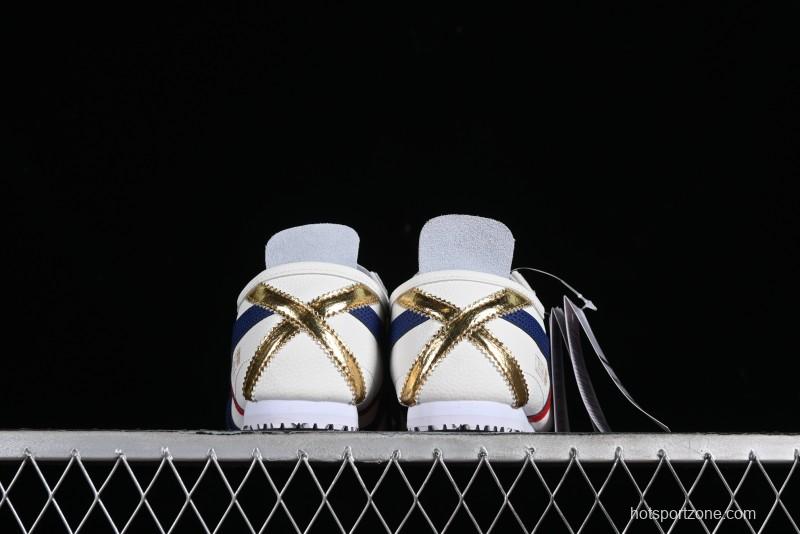 Onitsuka Tiger Mexico 66 Low-Top Leather Sneakers for Casual Running - D507L-0152