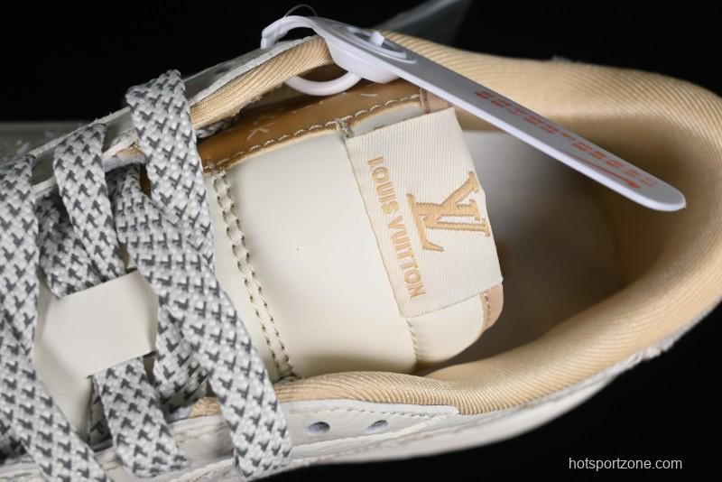 Nike Air Jordan 1 Low OG SP Travis Scott x Fragment Design Retro Sneakers with Reverse Swoosh - SJ2068-006