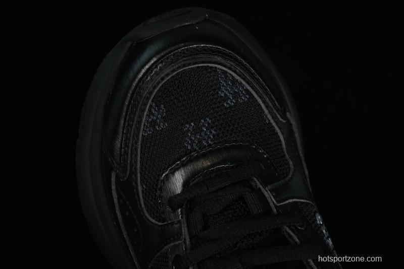 New York Yankees NY MLB Fast Ball Classic Monogram 24SS Retro Casual Running Shoes - 3ARNFSB4N07BKS