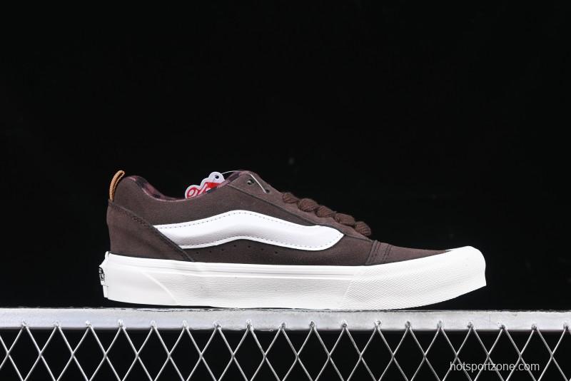Vans Knu Skool Low Top Retro Casual Vulcanized Sneakers - VN000CS0DFN