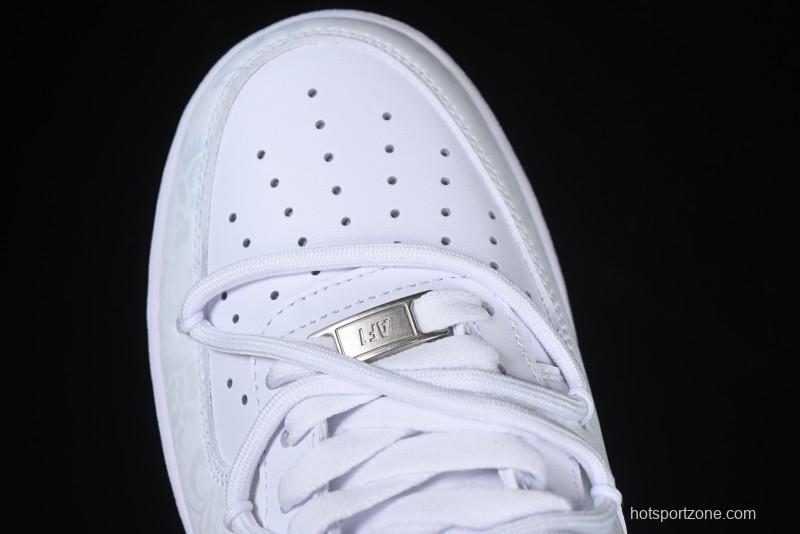 Nike Air Force 1 '07 Low Thermochromic Blue and White China Style Casual Sneakers - ZH0316-055