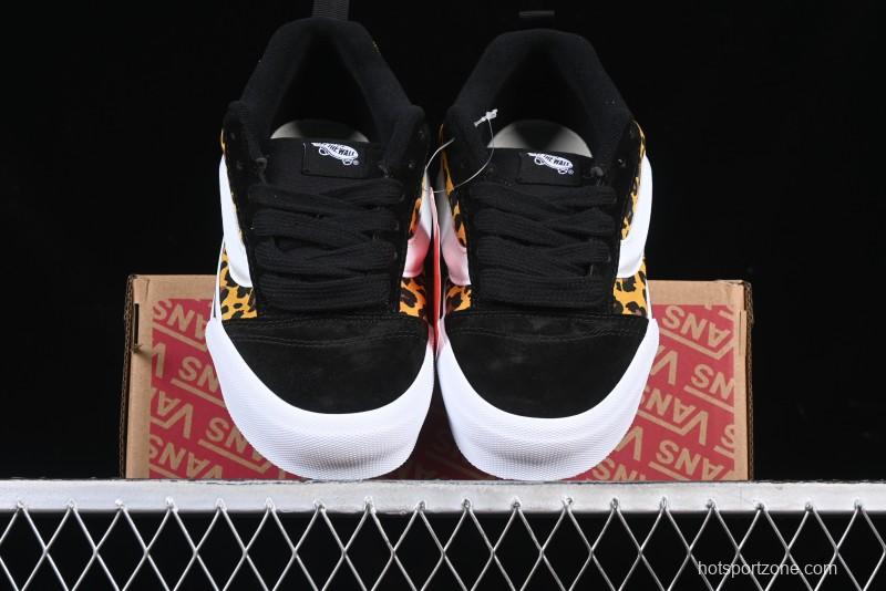 Vans Knu Skool Low Top Casual Sneakers in Leopard Print - VN000CR5CJK