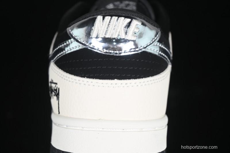 Nike SB Dunk Low Stussy Anniversary Edition Customized Low-Top Casual Skate Shoes - KK1333-015