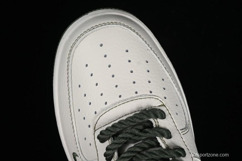 Nike Undefeated x Air Force 1'07 Low Military Green Hemp Rope Casual Sneakers - UT2023-202
