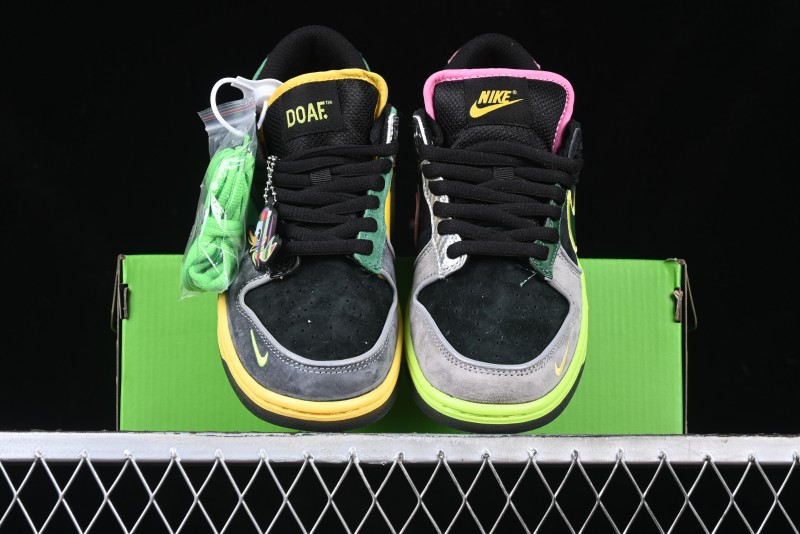 Nike Dunk Low "What The Ducks" Oregon Ducks Football Team Low-Top Casual Sneakers - HV1454-001