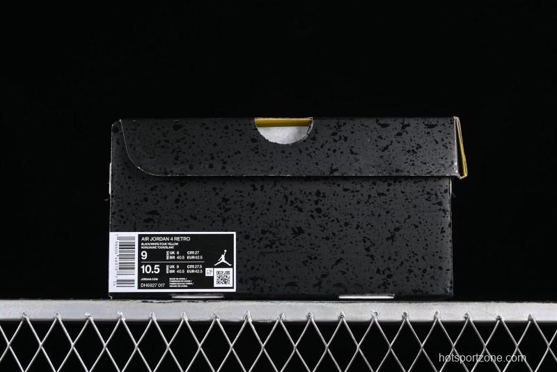 Nike Air Jordan 4 Retro Basketball Shoes Thunder - DH6927-017