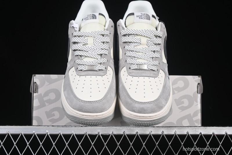 Nike Air Force 1 '07 Low The North Face Collaboration Versatile Beige-Grey Casual Sneakers - XZ6188-760