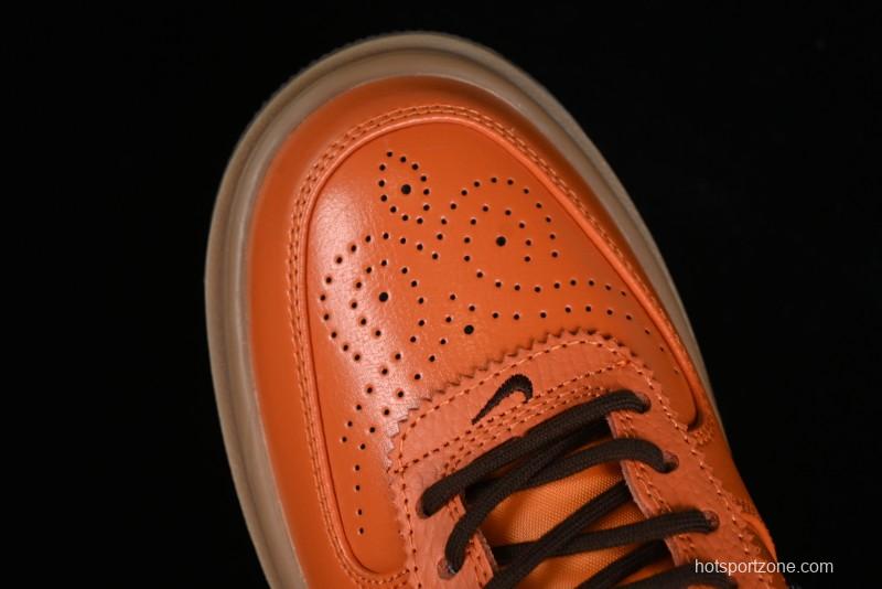 Nike Air Force 1 Low Luxe Casual Sneakers with Thick Sole and Waterproof Design - DM2451-800