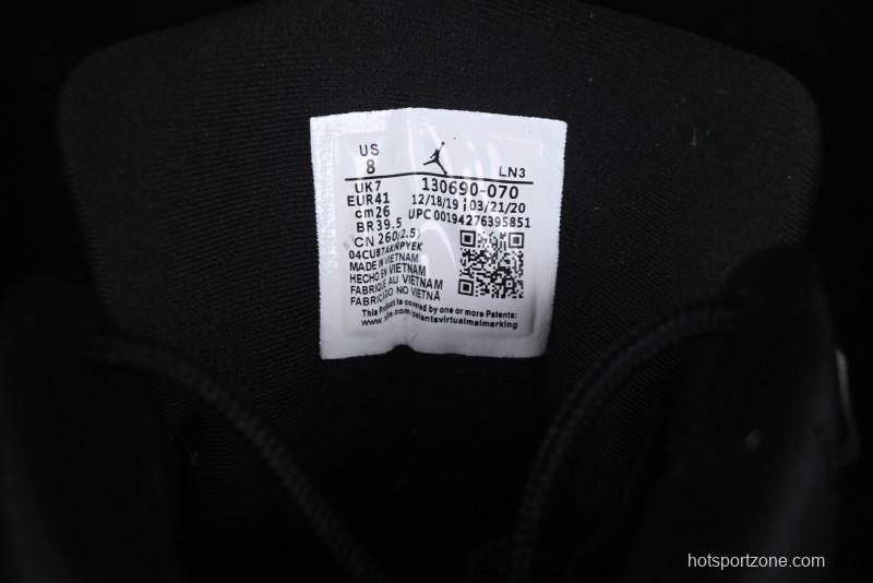 Nike Air Jordan 12 Retro Basketball Shoes in Black and Yellow - 130690-070