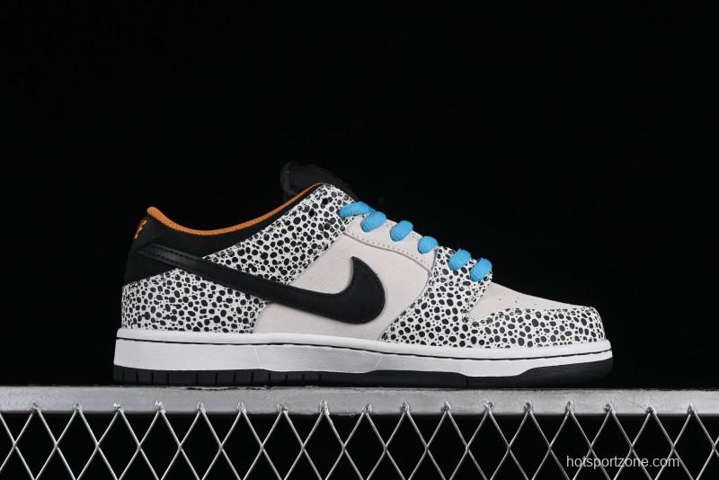 Nike SB Dunk Low Safari "Olympics" Stone Pattern SB Low Top Casual Sneakers - FZ1233-002