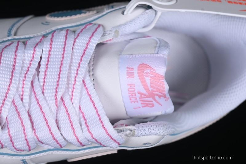 Nike Air Force 1 '07 Low Valentine's Day Limited Edition 2D Hand-Painted Graffiti Lollipop Casual Sneakers - TY0301-111