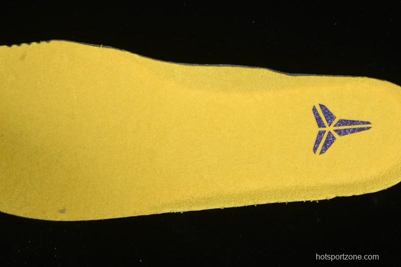 Nike Air Force 1 '07 Low Kobe Casual Sneakers with Full-Layer Leather and Full-Length Air Cushion - FZ1151-100