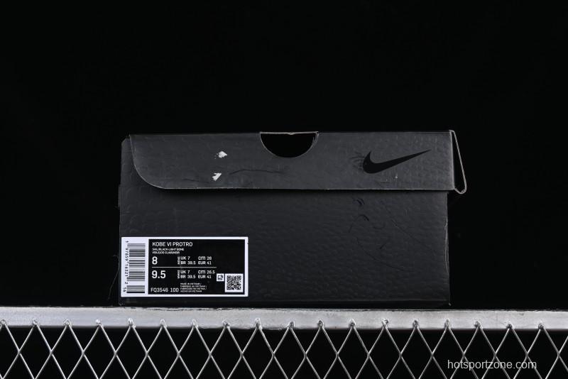 Nike Kobe VI Protro 6 Men's Performance Basketball Shoes - FQ3546-100