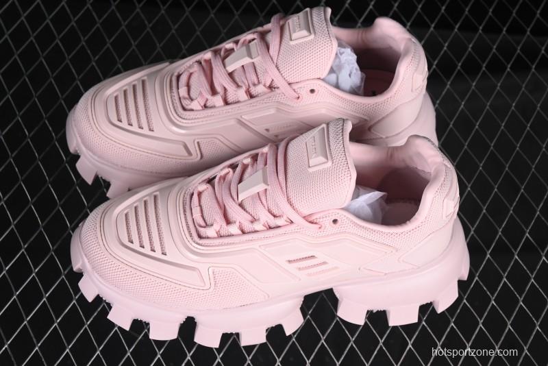 Prada Cloudbust Air Thunder Lifestyle Low-Top Sneakers with Anti-Slip and Wear-Resistant Design - 1E819L