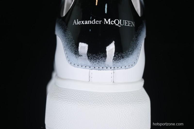 Alexander McQueen Oversized Sneakers with Gradient Black Detailing - D.E5