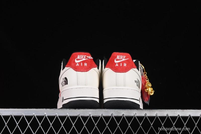 Nike Air Force 1 '07 Low The North Face Collaboration Year of the Snake Limited Edition Golden Snake Design Low-Top Casual Sneakers - DM6688-028