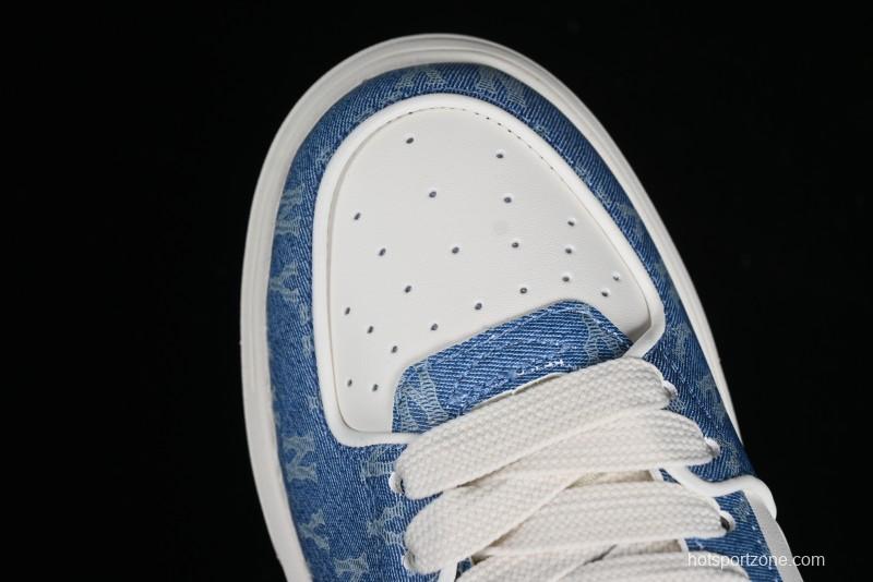 MLB Chunky Liner Basic Height Increasing Platform Sneakers with 6cm Inner Lift - 3ASXCLD4N50BLS