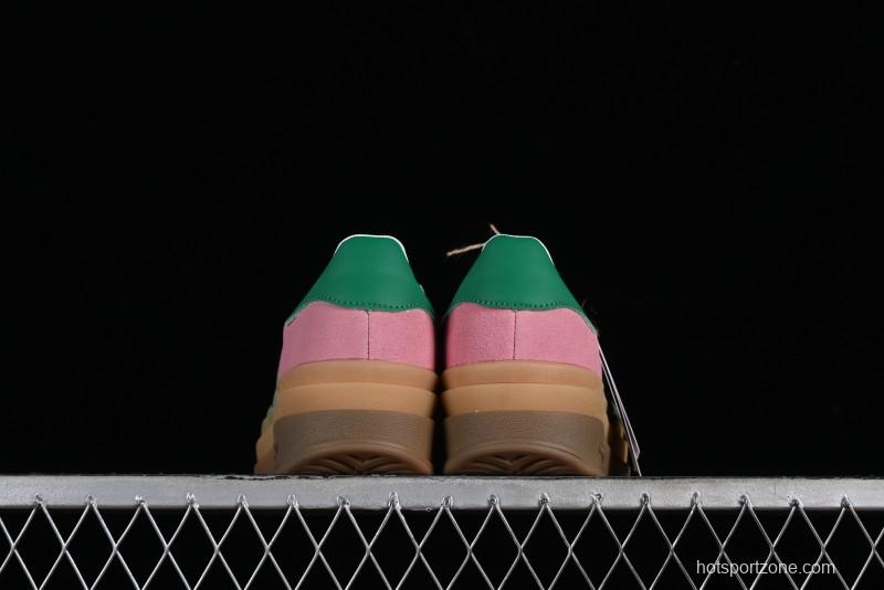 Adidas Originals Gazelle Bold IE0420 Low-Top Slip-Resistant Wear-Resistant Casual Sneakers - IE0420