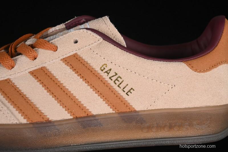 Adidas Originals Gazelle Indoor JH5412 Retro Casual Slip-Resistant Wear-Resistant Low-Top Sneakers
