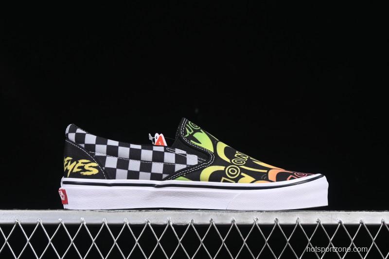 Mooneyes x Vans Slip-On Low-Top Casual Skate Shoes - VN000CP6BHG