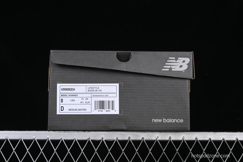 New Balance 9060 Retro Casual Running Sneakers with ABZORB Cushioning Technology - U9060EEH