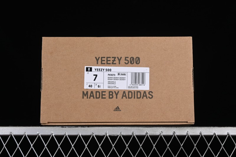 Adidas Yeezy 500 Bone White Casual Running Shoes - FV3573
