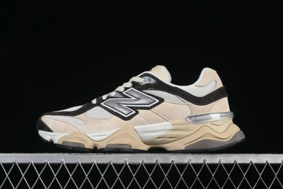 Joe Freshgoods x New Balance 9060 Retro Running Sneakers with ABZORB Cushioning - U9060FLP