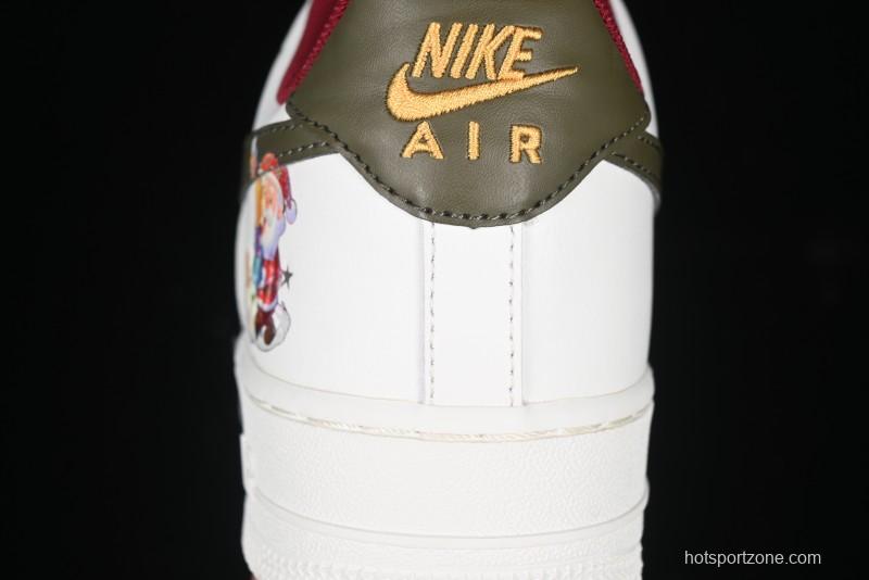 Nike Air Force 1 '07 Low Custom Christmas Party Casual Sneakers - DM0970-132