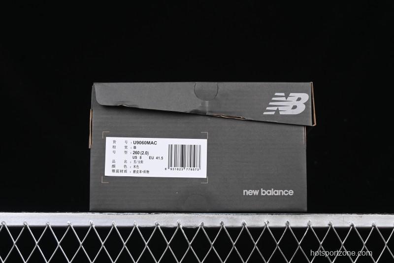 New Balance 9060 Retro Casual Running Shoes with ABZORB Cushioning Technology - U9060MAC