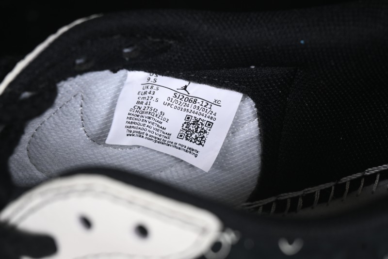 Nike Travis Scott x Fragment Design x Air Jordan 1 Low OG SP AJ1 Low Top Casual Sneakers - SJ2068-121