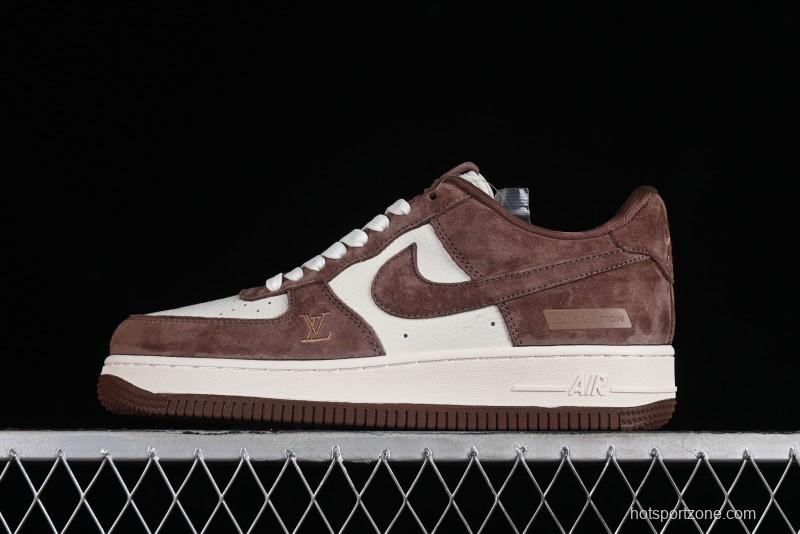 Nike Air Force 1 '07 Low LV Collaboration - Chocolate Pig Casual Sneakers - HD1968-022