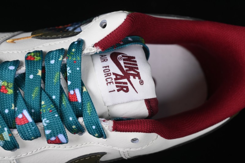 Nike Air Force 1 '07 Low Custom Christmas Party Casual Sneakers - DM0970-132