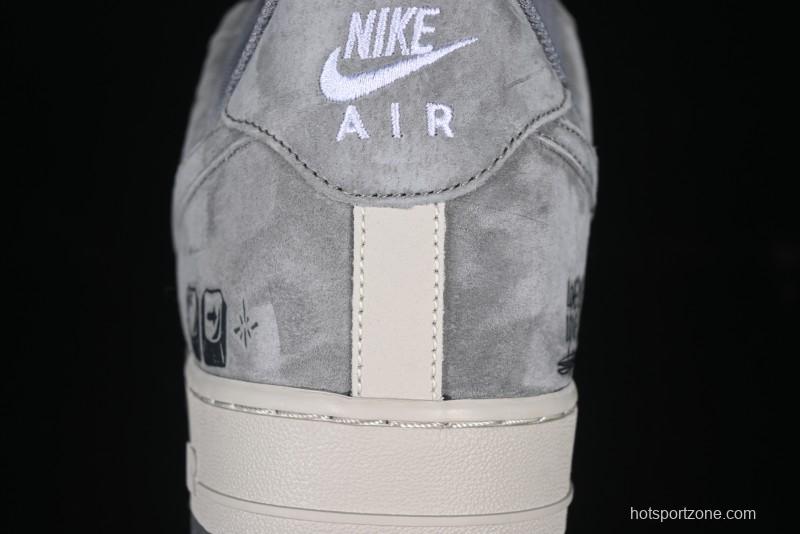 Nike Air Force 1 '07 Low "Lose Heart" Custom Casual Sneakers - CW2288-668