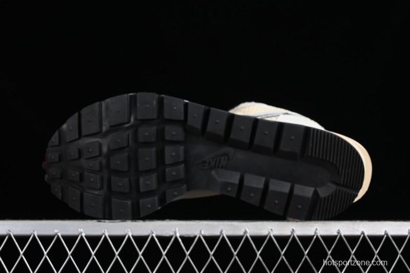 Nike Sacai VaporWaffle 3.0 Deconstructed Sneakers with Overlapping Swoosh and Dual Tongue - CV1363-101