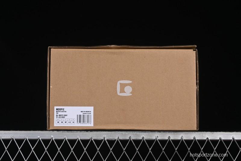 Grounds Bubble High Platform Sneakers White Gray - AJE5