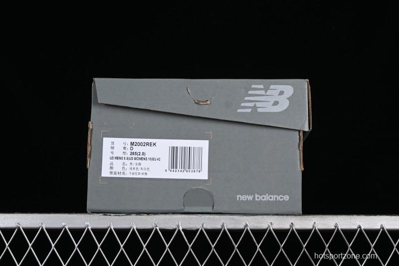 New Balance 2002 Series Retro Casual Running Shoes with Upgraded N-ERGY Cushioning - M2002REK