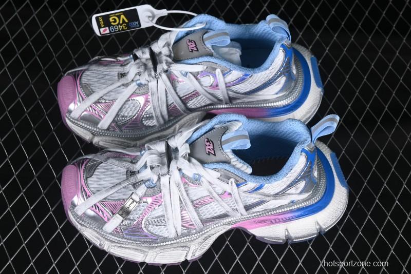 Balenciaga Phantom Sneaker 3XL Trendy Running Shoes with Transparent Heel Strap - W3XCH9145