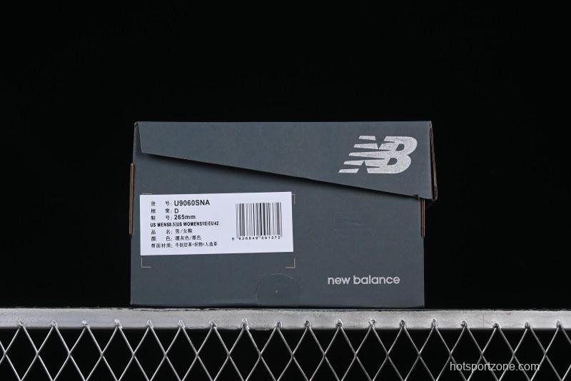 New Balance NB9060 Series Retro Casual Running Shoes with ABZORB Cushioning - U9060SNA