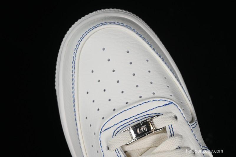 Nike Vlone x Air Force 1 '07 Low Collaboration Light Blue Casual Sneakers - AA5360-011