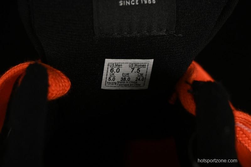 Vans Classics Knu Skool Retro Sneakers with Embroidered Graffiti Design and Thick Tongue - VN000CS00ZB