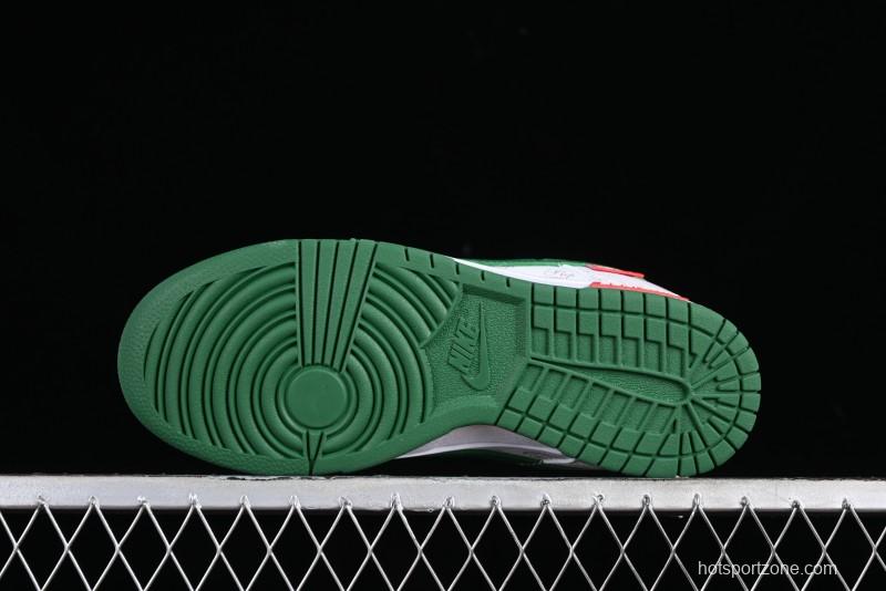 Supreme x Nike Dunk Low SB Skate Shoes with Zoom Air Cushion - XD6188-033