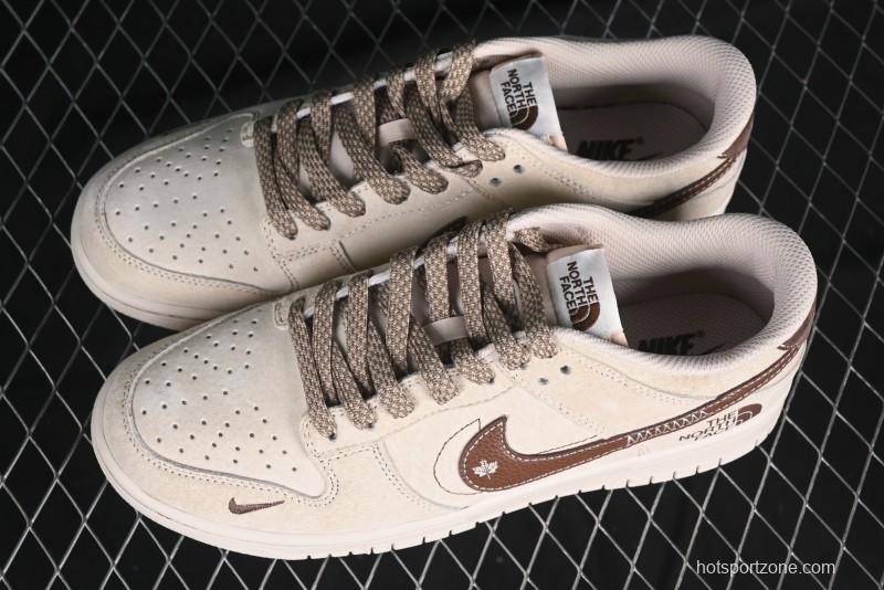 Nike SB Dunk Low The North Face Year of the Snake Collaboration Anniversary Edition Custom Low-Top Casual Skate Shoes - DJ2024-086