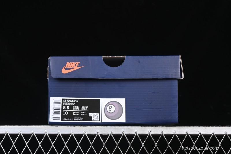 Nike Air Force 1'07 Low "Black Eight" Custom Casual Sneakers for Autumn Winter - YD2425-808
